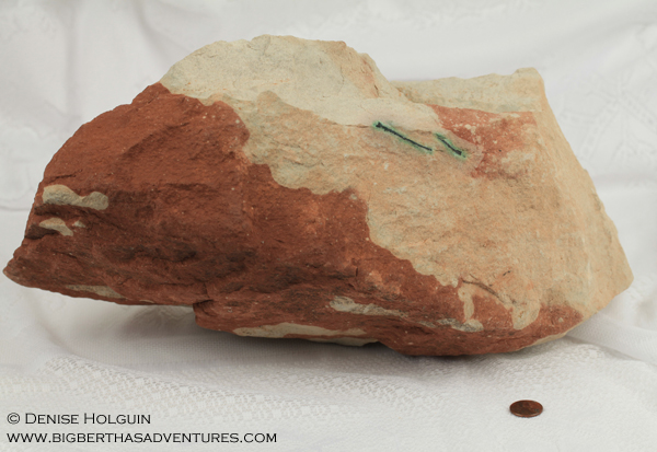 A rock's 1100+ mile journey