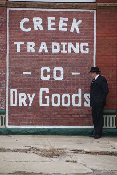 We were in the town of Okemah, Oklahoma for just a day