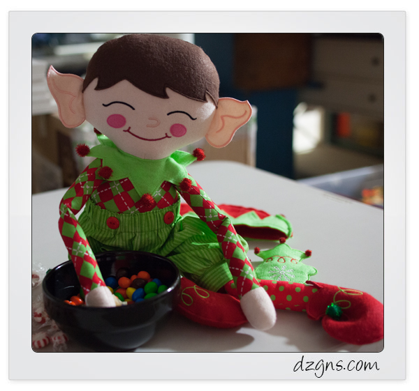 The day elves came to play at the photography studio