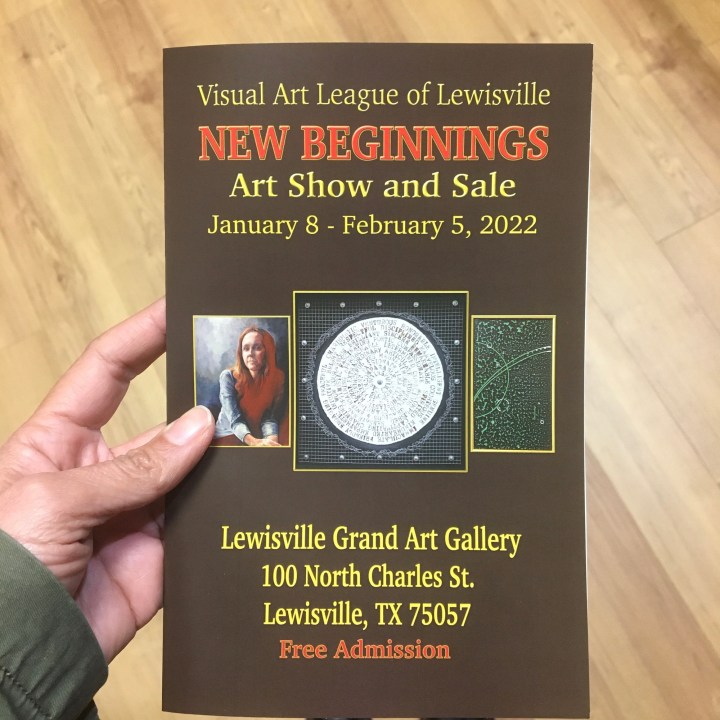 Opening Reception:  New Beginnings, Visual Art League of Lewisville