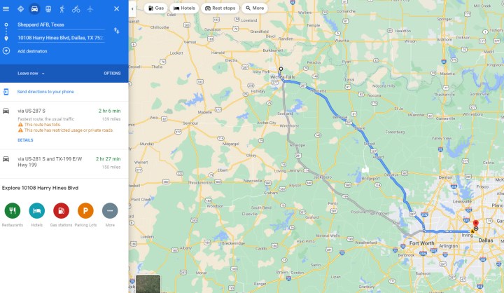 The Tower Hotel Courts on Harry Hines in 1955 - A Subseries, Part 1