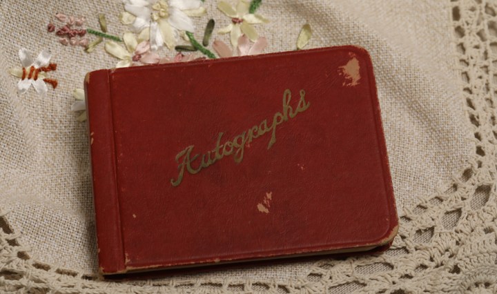 8th Grade Autograph Book from 1946 - Paris, Texas