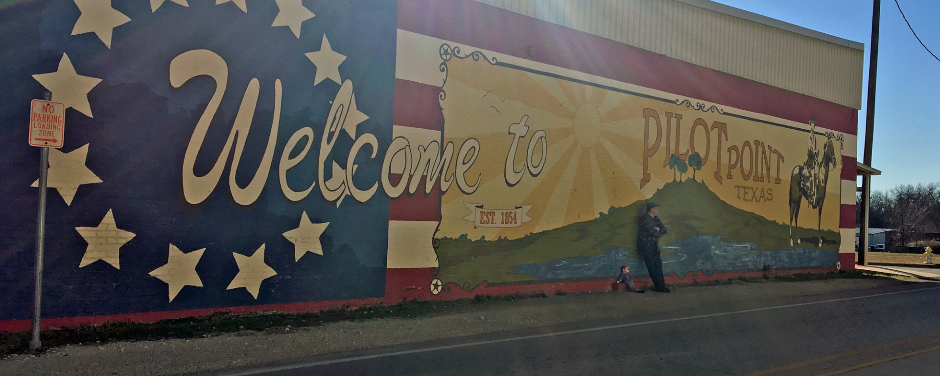 Finnegan visits Pilot Point, Texas!