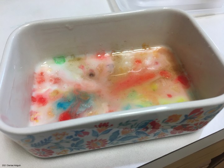 Denise's technicolor jelly bean aspic: a culinary wonder