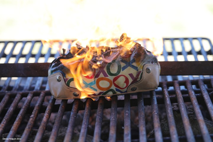 Inspired by the Masters - Setting a Purse on Fire