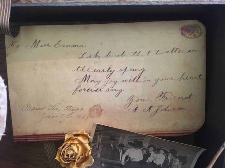 1880s Autograph Book - Joy