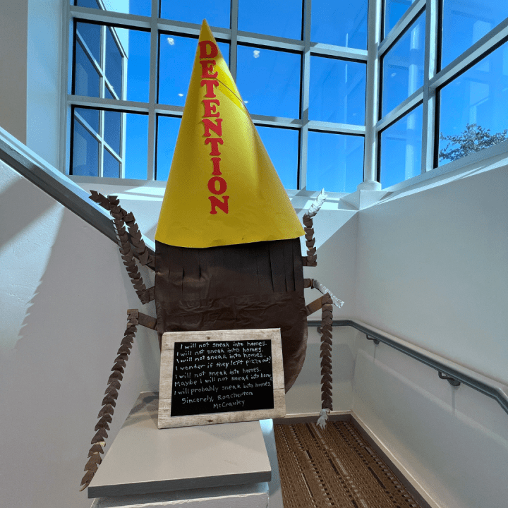 Roacherton James McCrawley III visits the Plano Chamber of Commerce